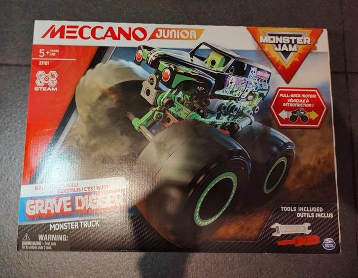 Meccano Junior Monsterjam, Kinderen en Baby's, Speelgoed | Educatief en Creatief, Nieuw, Bouwen, Ophalen of Verzenden