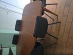 Tafel me 6 stoelen gratis, Huis en Inrichting, Ophalen, Gebruikt