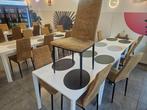 Chaises brunes nubuck camel HORECA/Evenementiel, Enlèvement ou Envoi, Comme neuf