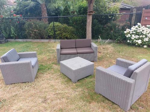 Loungeset Allibert California, Tuin en Terras, Tuinsets en Loungesets, Gebruikt, Loungeset, Ophalen