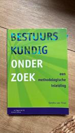 Sandra van Thiel - Bestuurskundig onderzoek, Boeken, Ophalen, Sandra van Thiel