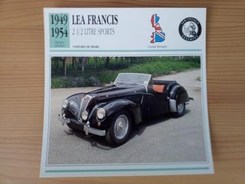Lea Francis, Leyland, Lister, Marcos, Midas, Mini - Fiches, Enlèvement ou Envoi, Comme neuf, Voitures