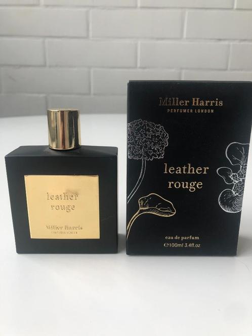 Miller Harris-Leather Rouge-decants-stalen, Handtassen en Accessoires, Uiterlijk | Parfum, Zo goed als nieuw, Ophalen of Verzenden