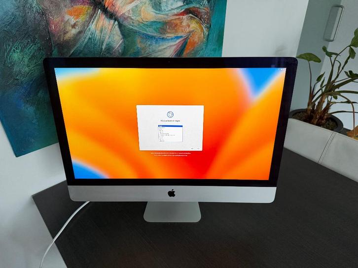 Apple iMac 27" 5K - 4.2Ghz Intel i7 - 32GB - Mid 2017, Computers en Software, Apple Desktops, Zo goed als nieuw, iMac, SSD, 4 Ghz of meer