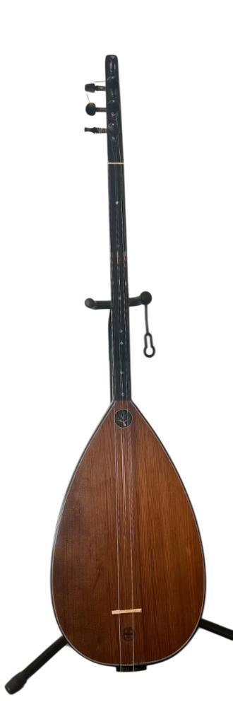 Saz Exclusieve handgemaakte bağlama-korthals podiumkwaliteit, Muziek en Instrumenten, Strijkinstrumenten | Overige, Zo goed als nieuw