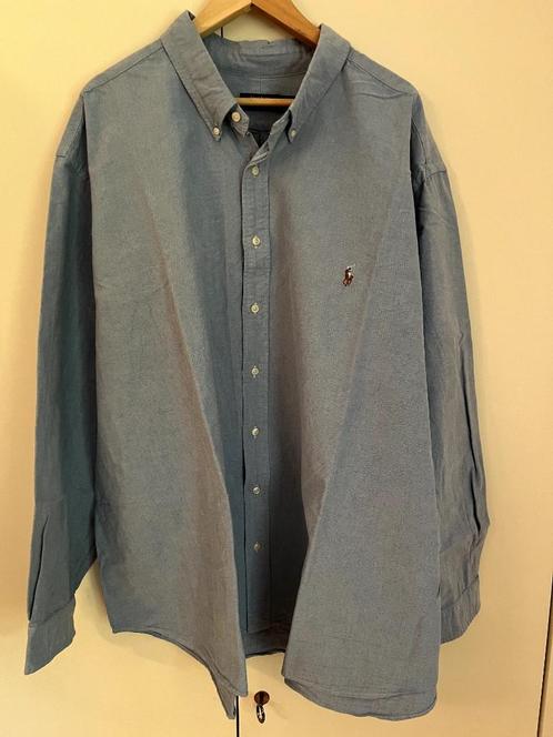 Lot de 4 chemises Ralph Lauren 4XB NEUVES, Kleding | Heren, Overhemden, Nieuw, Overige halswijdtes, Blauw, Verzenden
