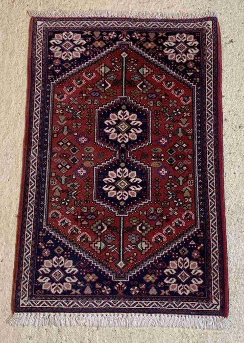 Perzisch tapijt in heldere originele kleuren 97/65, Antiquités & Art, Tapis & Textile, Enlèvement ou Envoi
