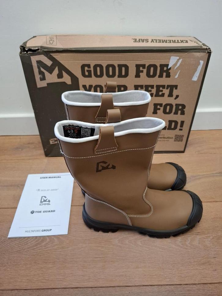 Werklaarzen S3 - Emma / Mento - Maat 43 - NIEUW, Kleding | Heren, Schoenen, Nieuw, Werkschoenen, Bruin, Verzenden