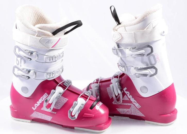 38 38,5 EU kinder skischoenen LANGE STARLET RSJ 60, Sport en Fitness, Skiën en Langlaufen, Gebruikt, Schoenen, Ski, Overige merken