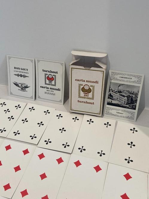 Oude speelkaarten 150 jaar Carta Mundi - genummerd kaartspel, Verzamelen, Speelkaarten, Jokers en Kwartetten, Zo goed als nieuw