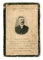 13 de Ligne - A. Lebrun, lieutenant décédé 2/10/1914, Envoi, Armée de terre, Photo ou Poster