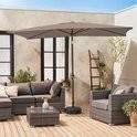 Nog ingepakte rechthoekige Parasol, Tuin en Terras, Partytenten, Ophalen, Zo goed als nieuw