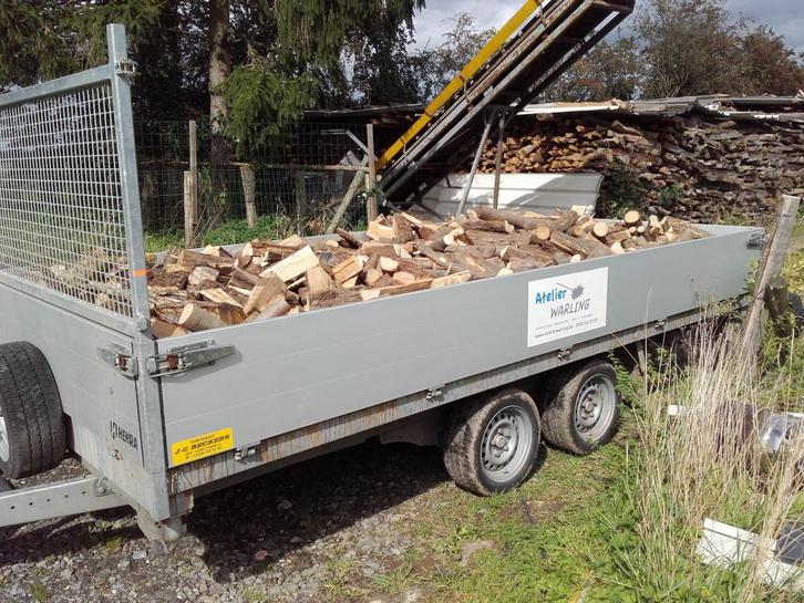 Chene et hetre SEC - prêt à bruler, Jardin & Terrasse, Bois de chauffage, Bûches, Chêne, Enlèvement ou Envoi