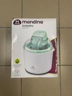 Mandine ijsmachine, Elektronische apparatuur, Ophalen of Verzenden, Zo goed als nieuw, Zelfvriezend
