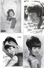 tonia - 4 x fotokaarten + handtekeningen, Verzamelen, Muziek, Artiesten en Beroemdheden, Ophalen of Verzenden