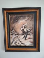 Schilderij van Willy Broeckaert, Ophalen