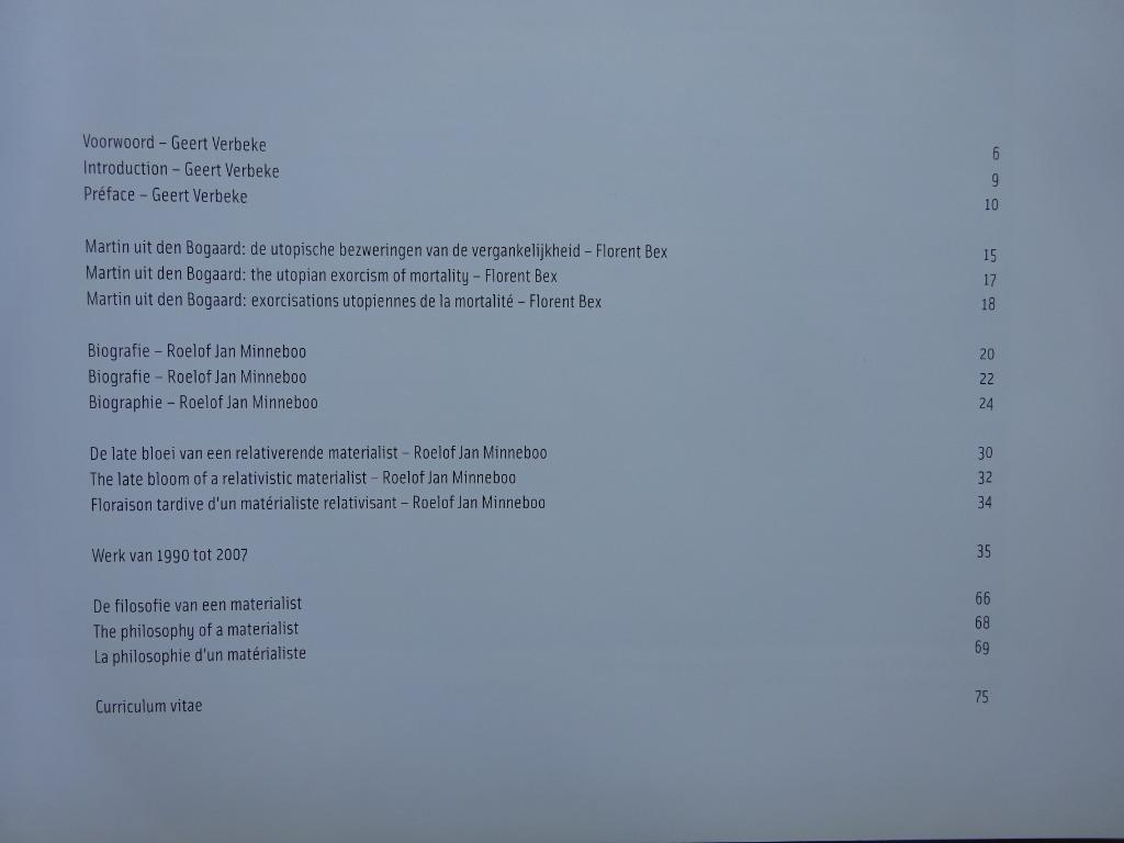 Martin uit den Bogaard, werken  1980-2007 Verbeke Foundation, Ophalen of Verzenden, Zo goed als nieuw, Beeldhouwkunst