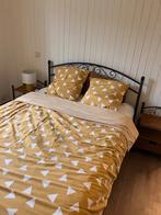 bed tweepersoons, Ophalen, Tweepersoons, 140 cm, Zo goed als nieuw