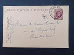 Postkaart 1923 Tienen - Brussel, Verzamelen, Postkaarten | België, Ophalen of Verzenden, 1920 tot 1940, Gelopen, Vlaams-Brabant