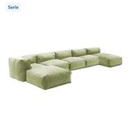 Loungeset zitzakken, Tuin en Terras, Ophalen, Loungeset