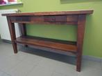 Bijzettafel met laden, Ophalen, Gebruikt, 75 cm of meer, 60 cm of meer