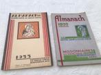 2 maal ALMANACH missionnaires 1930 en 1933, Antiek en Kunst, Ophalen of Verzenden