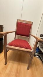 Chaise en bois avec accoudoirs, Ophalen, Gebruikt, Hout, Eén