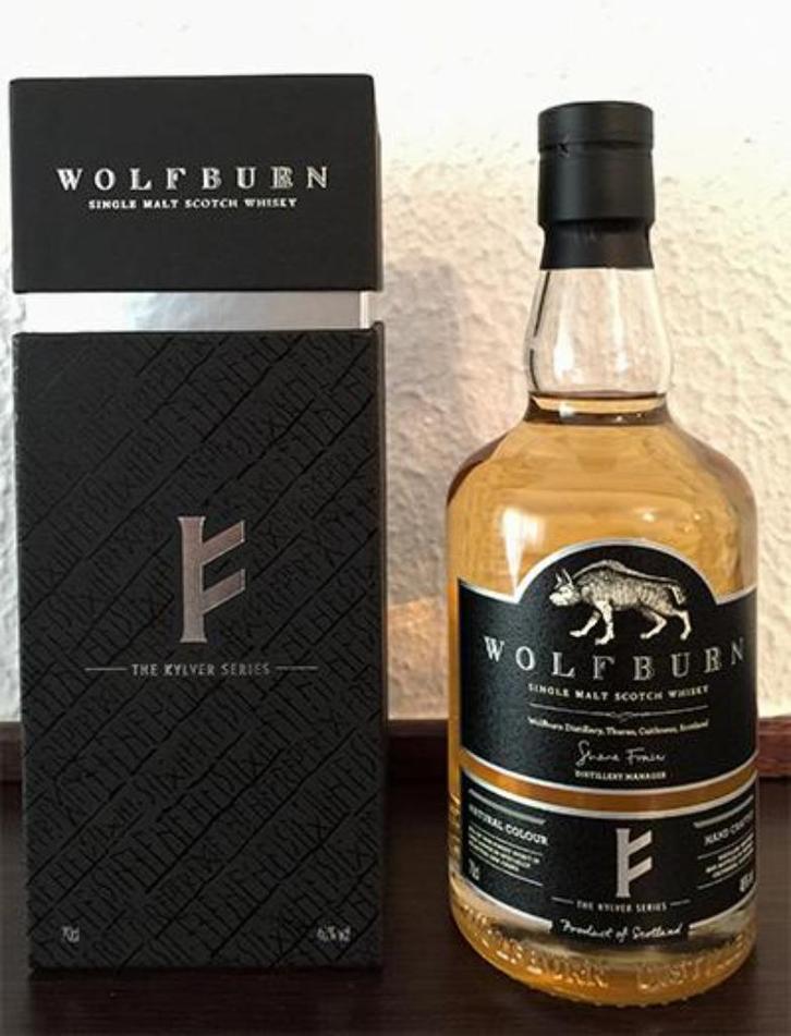 Wolfburn The Kylver Series 1, Verzamelen, Wijnen, Nieuw, Vol, Ophalen of Verzenden