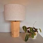 Mooie tafellamp - te herstellen, Ophalen, Beige, Beach, natuurlijk, frans, Rond