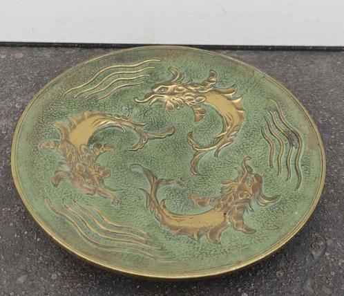 Plat en bronze signe max le verrier, Antiek en Kunst, Antiek | Brons en Koper, Brons, Ophalen of Verzenden
