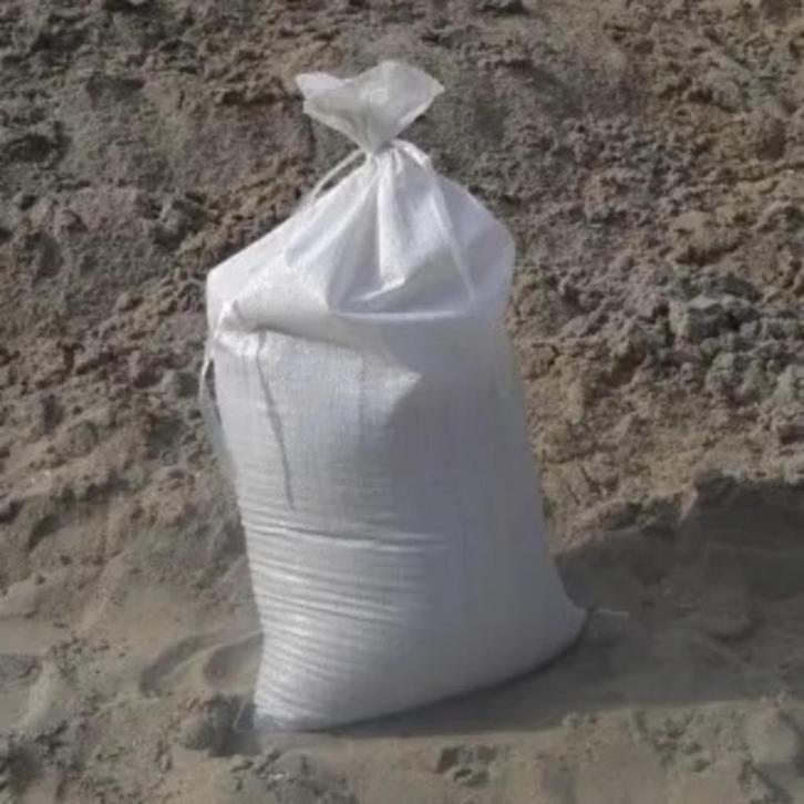 Witte PP Zandzakken 4060 cm, 1.000 st – Nieuw, Diversen, Rommelmarktspullen, Nieuw, Ophalen