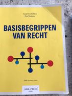 Basisbegrippen van Recht 11de editie 2024, Ophalen of Verzenden, Zo goed als nieuw