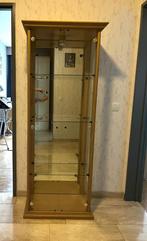 Vitrine kast, Huis en Inrichting, Ophalen, Met deur(en), Eikenhout, 50 tot 100 cm