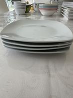 Lot de 4 assiettes (18x18 cm), Ophalen, Zo goed als nieuw