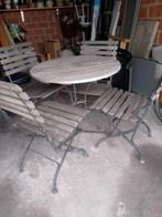 tuintafel met stoelen, Jardin & Terrasse, Tables de jardin, Enlèvement