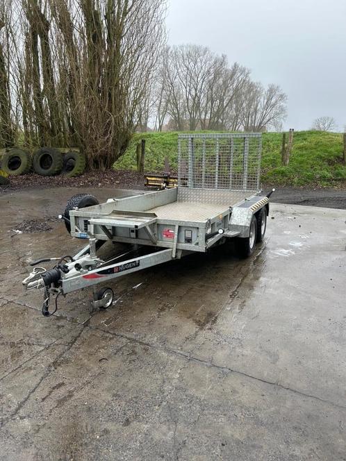 Machinetransporter Nugent 3.500 KG, Auto diversen, Aanhangers en Bagagewagens, Zo goed als nieuw, Ophalen