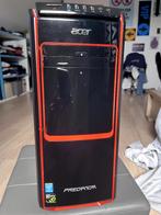 gaming desktop: Acer Predator G3-605, Comme neuf, Avec carte vidéo, 1 TB, Intel Core i5