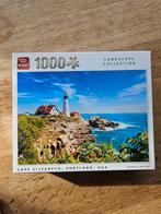 Puzzel Vuurtorenlandschap (1000 stukjes), Enlèvement ou Envoi, 500 à 1500 pièces, Comme neuf, Puzzle