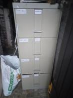 2 mooie 4 schoven kasten in metaal, Huis en Inrichting, Kasten | Roldeurkasten en Archiefkasten, Ophalen, Zo goed als nieuw, Metaal