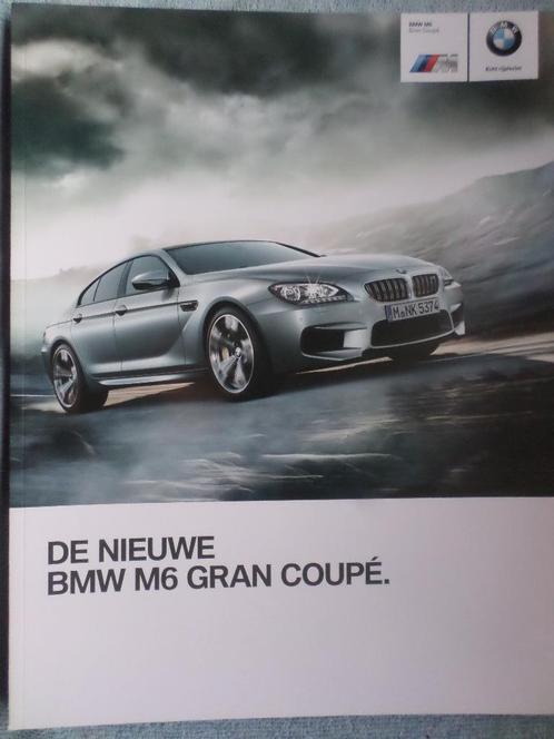 Brochure de la BMW M6 Gran Coupé 2013, Livres, Autos | Brochures & Magazines, BMW, Enlèvement ou Envoi
