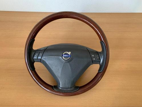 houten stuurwiel volvo S80 , V70 II S60 1999 tot 2008 XC90, Auto-onderdelen, Besturing, Volvo, Gebruikt, Ophalen of Verzenden