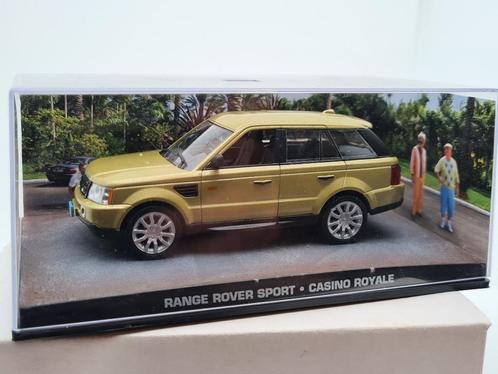 JAMES BOND 007 #51 - RANGE ROVER SPORT - CASINO ROYALE - 1/4, Hobby en Vrije tijd, Modelauto's | 1:43, Zo goed als nieuw, Auto