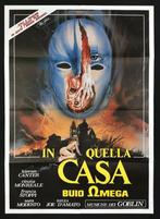 Vintage italian movie poster - IN QUELLA CASA BUIO OMEGA, Verzamelen, Deurposter of groter, Ophalen of Verzenden, Film en Tv, Rechthoekig Staand