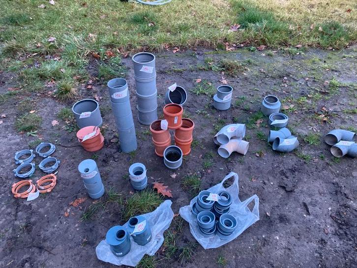 raccords de tuyau d'échappement, Bricolage & Construction, Tuyaux & Évacuations, Neuf, Évacuation, PVC, Enlèvement