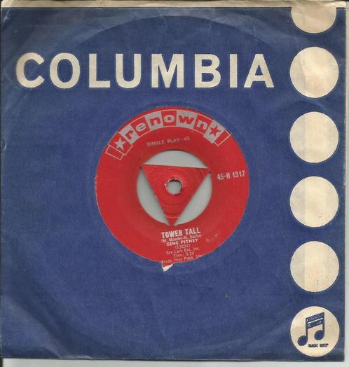 Gene Pitney - Tower tall   - 1962 -   South Africa -, Cd's en Dvd's, Vinyl Singles, Single, Pop, 7 inch, Ophalen of Verzenden