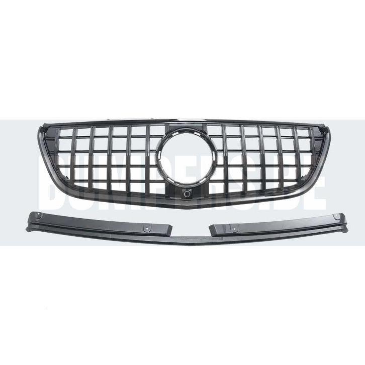 Grill Hoogglans Zwart Radiatorgrille GT Panamericana Mercede, Auto-onderdelen, Overige Auto-onderdelen, Gebruikt, 6 maanden garantie