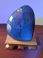 prachtig sumatra barnsteen amber 142 gram incl houten stand., Verzamelen, Mineralen en Fossielen, Ophalen of Verzenden, Fossiel