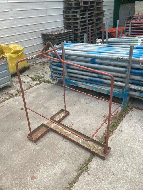 Hijsbok voor kruiwagen kruiwagen bok voor lier aan steiger, Tuin en Terras, Kruiwagens, Ophalen
