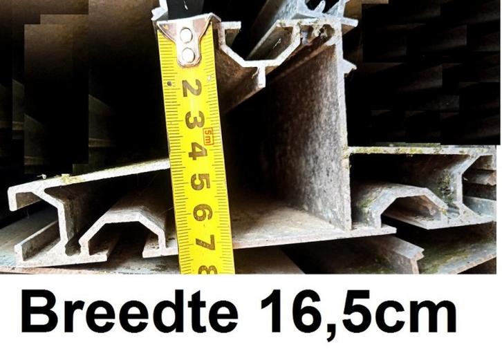 Zware profielen voor plaatsing van zonnepanelen en afdak, Doe-het-zelf en Bouw, Zonnepanelen en Toebehoren, Gebruikt, Overige typen