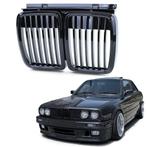 BMW 3 Serie E30 grille hoogglans zwart 1982-1994, Auto diversen, Tuning en Styling, Verzenden